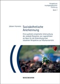 Cover: Sozio&auml;sthetische Anerkennung - Waxmann