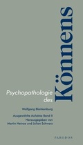 Cover: Psychopathologie des K&ouml;nnens - Parodos Verlag