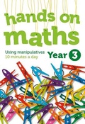 Cover: Year 3 Hands-on maths - Keen Kite Books