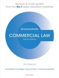 Cover: Commercial Law Concentrate - Oxford University Press