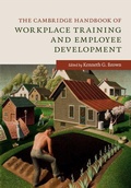 Cover: The Cambridge Handbook of Workplace Training and Employee Development - Cambridge University Press