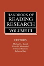Cover: Handbook of Reading Research, Volume III - Routledge