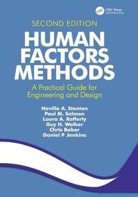 Enlarge image Cover: Human Factors Methods - CRC Press