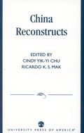 Cover: China Reconstructs - University Press of America