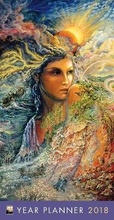 Cover: Josephine Wall - Celestial Journeys (Planner 2018) - Flame Tree Publishing