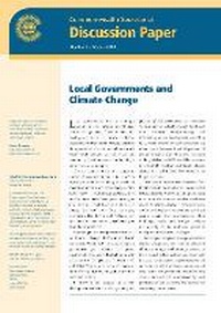Enlarge image Cover: Local Governments and Climate Change - Commonwealth Secretariat