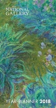Cover: National Gallery - Monet Irises (Planner 2018) - Flame Tree Publishing
