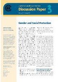 Cover: Gender and Social Protection - Commonwealth Secretariat