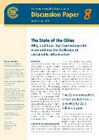 Enlarge image Cover: The State of the Cities - Commonwealth Secretariat