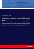 Cover: The Works of Callimachus, Translated Into English Verse - Hansebooks