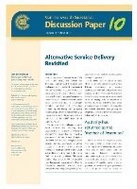 Enlarge image Cover: Alternative Service Delivery Revisited - Commonwealth Secretariat