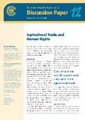 Cover: Agricultural Trade and Human Rights - Commonwealth Secretariat