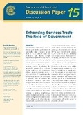 Cover: Enhancing Services Trade - Commonwealth Secretariat