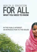 Cover: Health and Education For All - Oxfam