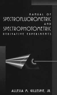 Abbildung von: Manual of Spectrofluorometric and Spectrophotometric Derivative Experiments - CRC Press