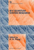 Cover: III-V Quantum System Research - Institution of Engineering and Technology