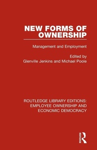 Enlarge image Cover: New Forms of Ownership - Routledge