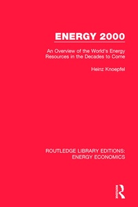 Bild: Energy 2000 - Routledge