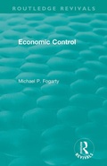 Cover: Routledge Revivals: Economic Control (1955) - Routledge