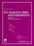 Cover: Properties of III-V Quantum Wells and Superlattices - Institution of Engineering and Technology