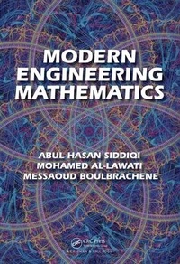 Enlarge image Cover: Modern Engineering Mathematics - Chapman & Hall/CRC
