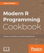 Cover: Modern R Programming Cookbook - Packt Publishing