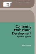 Cover: Continuing Professional Development - Institution of Engineering and Technology