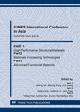 Cover: IUMRS International Conference in Asia - Trans Tech Publications Ltd