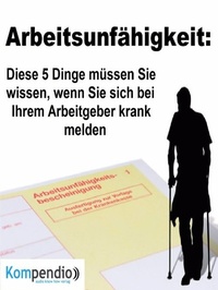 Abbildung von: Arbeitsunfähigkeit: - epubli