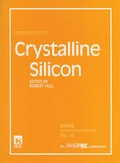 Cover: Properties of Crystalline Silicon - Institution of Engineering and Technology