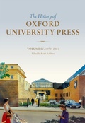 Cover: The History of Oxford University Press: Volume IV - OUP eBook