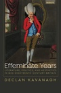 Cover: Effeminate Years - Bucknell University Press,U.S.