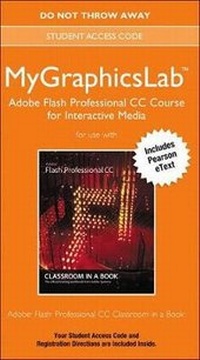 Abbildung von: Adobe Flash Professional CC Classroom in a Book Plus Mylab Graphics Course - Access Card Package - Pearson Education (US)