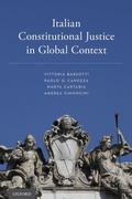 Cover: Italian Constitutional Justice in Global Context - Oxford University Press Inc