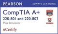 Cover: Comptia A+ 220-801 and 220-802 Pearson Ucertify Course and Simulator Bundle - Que Corporation,U.S.