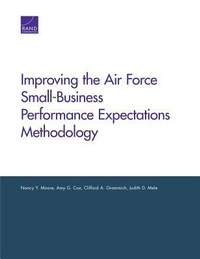 Enlarge image Cover: Improving the Air Force Small-Business Performance Expectations Methodology - RAND