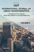 Cover: International Journal of Urban Transformation - Urban Loft Publishers