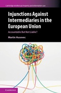 Cover: Injunctions against Intermediaries in the European Union - Cambridge University Press