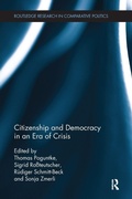 Cover: Citizenship and Democracy in an Era of Crisis - Routledge