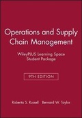 Cover: Operations and Supply Chain Management, 9e Wileyplus Learning Spacestudent Package - Wiley
