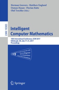 Enlarge image Cover: Intelligent Computer Mathematics - Springer