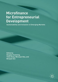 Enlarge image Cover: Microfinance for Entrepreneurial Development - Palgrave Macmillan