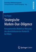 Cover: Strategische Marken-Due-Diligence - Springer Gabler