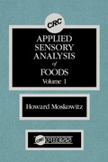 Cover: Applied Sensory Analysis of Foods - CRC Press