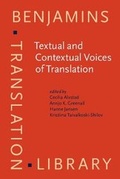 Cover: Textual and Contextual Voices of Translation - John Benjamins Publishing Co