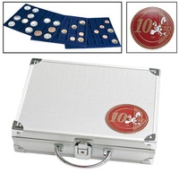 Bild: Alu-Münzkoffer für 10-Euro-Münzen - SAFE Schwäbische Albumfab