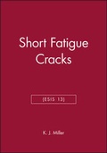 Cover: Short Fatigue Cracks (ESIS 13) - Wiley
