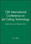 Cover: 12th International Conference on Jet Cutting Technology - Wiley