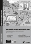Cover: Marburger Sprach-Screening (MSS) - Testb&ouml;gen-Heft - Persen Verlag in der AAP Lehrerwelt GmbH