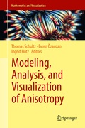 Bild: Modeling, Analysis, and Visualization of Anisotropy - Springer